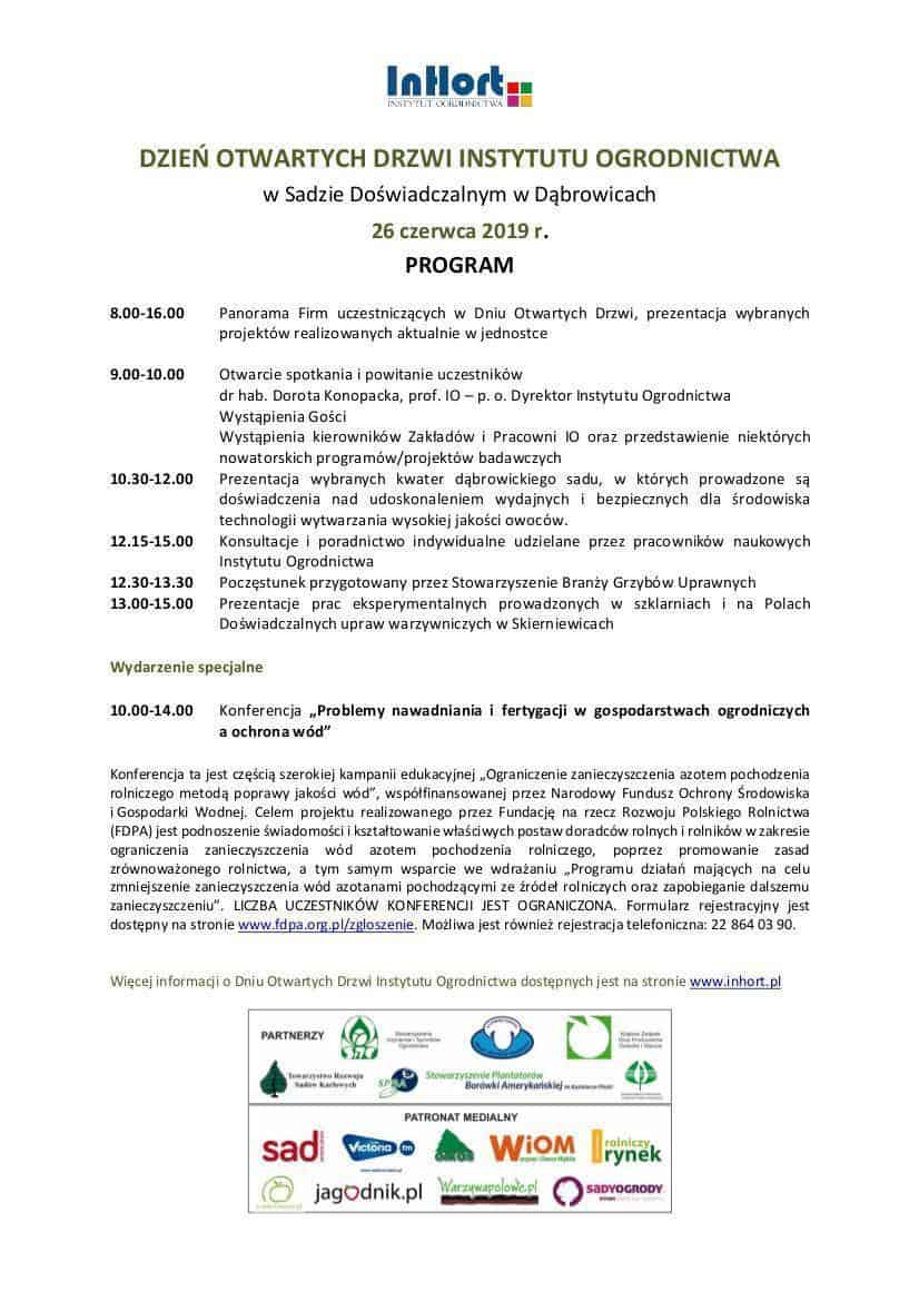 PROGRAM DNIA OTWARTYCH DRZWI20191