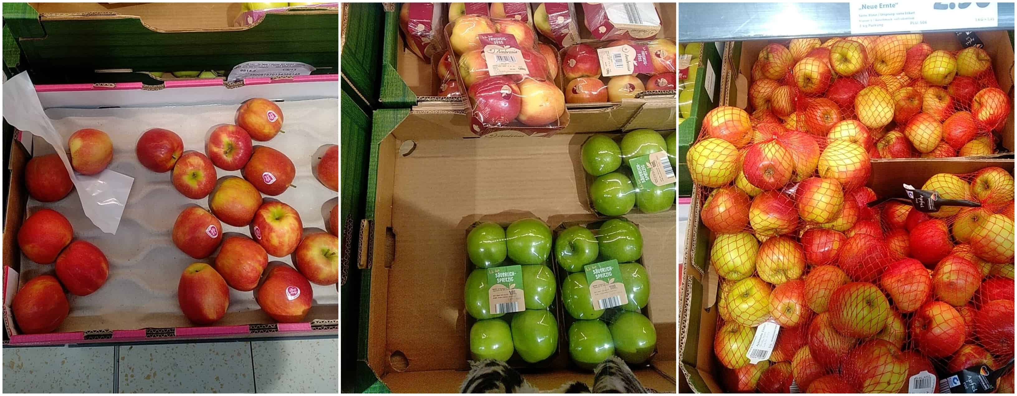 Jakiej jakości jabłka sprzedawane są w Lidlu w Niemczech? 