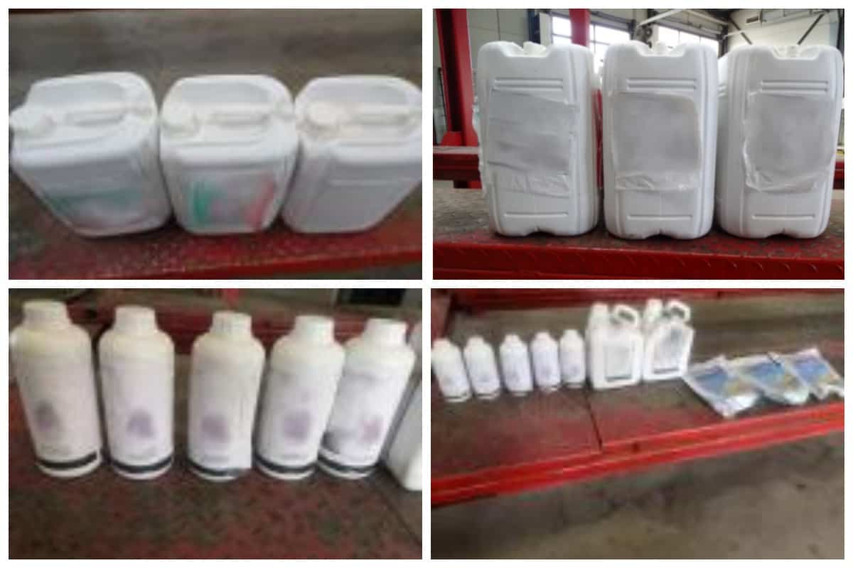 Funkcjonariusze KAS zatrzymali nielegalne środki ochrony roślin