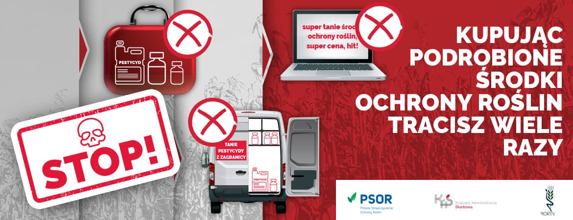 Uważaj na okazyjne oferty środków ochrony roślin! – czyli jak nie dać się oszukać