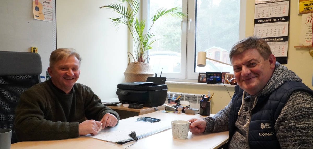 Podsumowanie sezonu borówkowego 2020, Kazimierz Wasiak i Zbigniew Marek