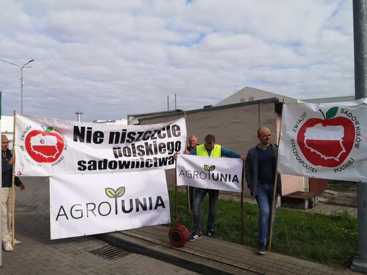 To nie był protest! To był pogrzeb polskiego sadownictwa!