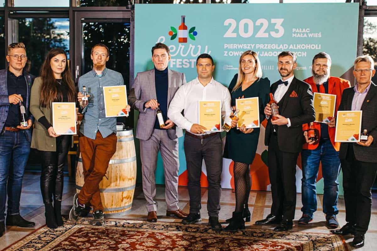 Rozdano Medale i Grand Prix Berry Fest 2023 dla najlepszych jagodowych alkoholi