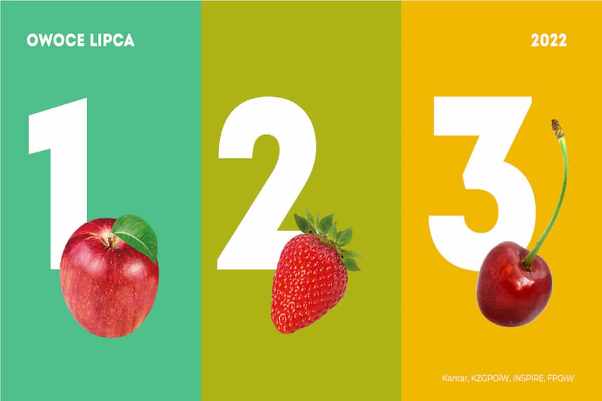 Najpopularniejsze owoce lipca