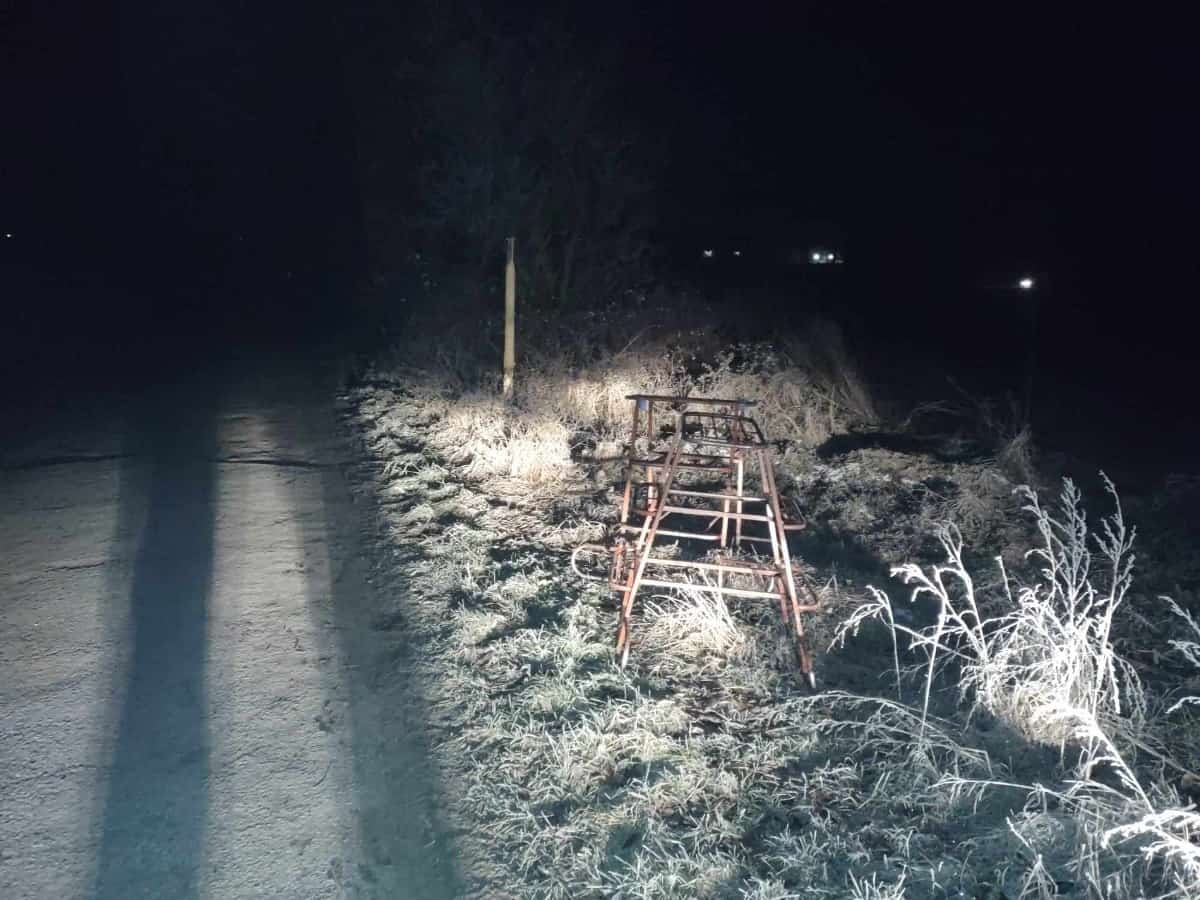 Policjanci odzyskali skradzione sanki sadownicze. Złodziejowi grozi do 5 lat więzienia