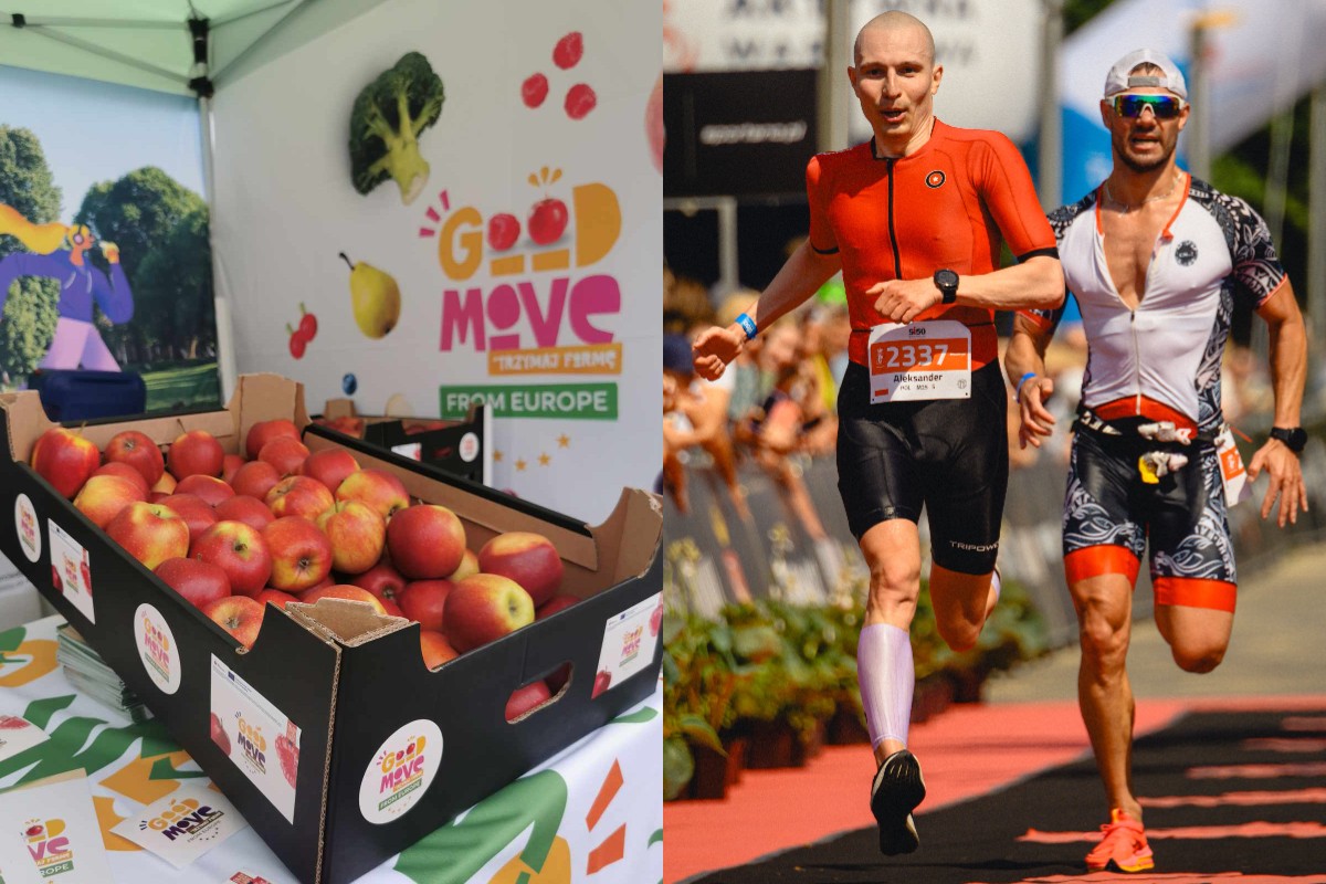W zdrowym ciele zdrowy duch - jabłka partnerem zawodów IRONMAN* 70.3 w Warszawie