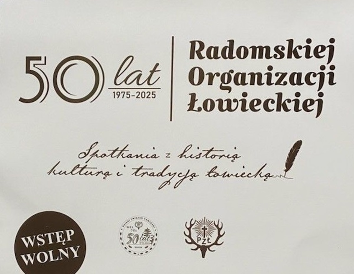 Zaproszenie na 50-lecie Radomskiej Organizacji Łowieckiej