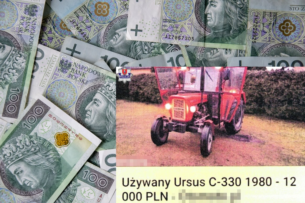 Chciał kupić Ursusa, stracił 2 tys. zł. Uwaga na oszustów w sieci!