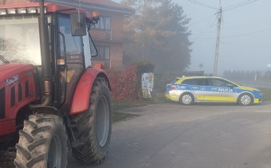 50-latek kierował ciągnikiem mając 1,2 promila i dożywotni zakaz – trafił do więzienia