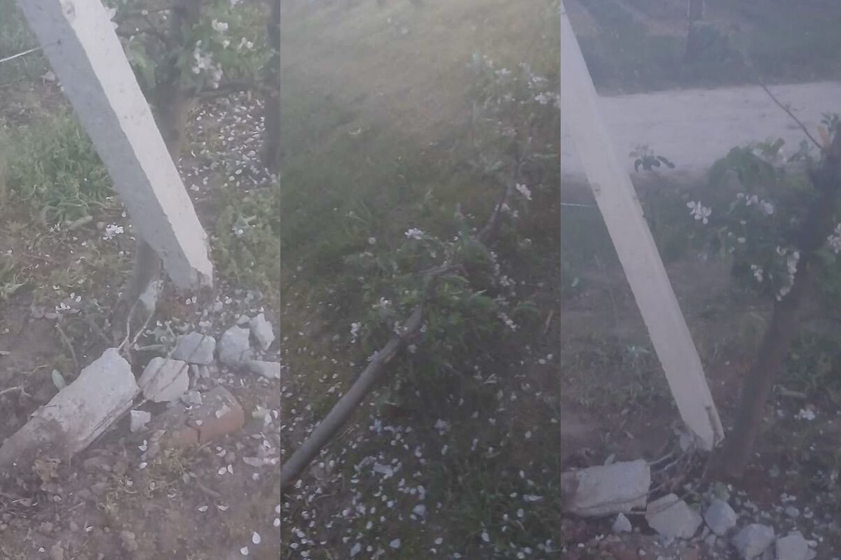 Niebezpieczna jazda wśród sadów. Quad uderzył w słup