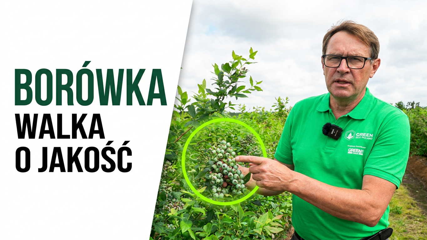 Borówka – jak zwiększyć jakość i masę owoców przed zbiorami?