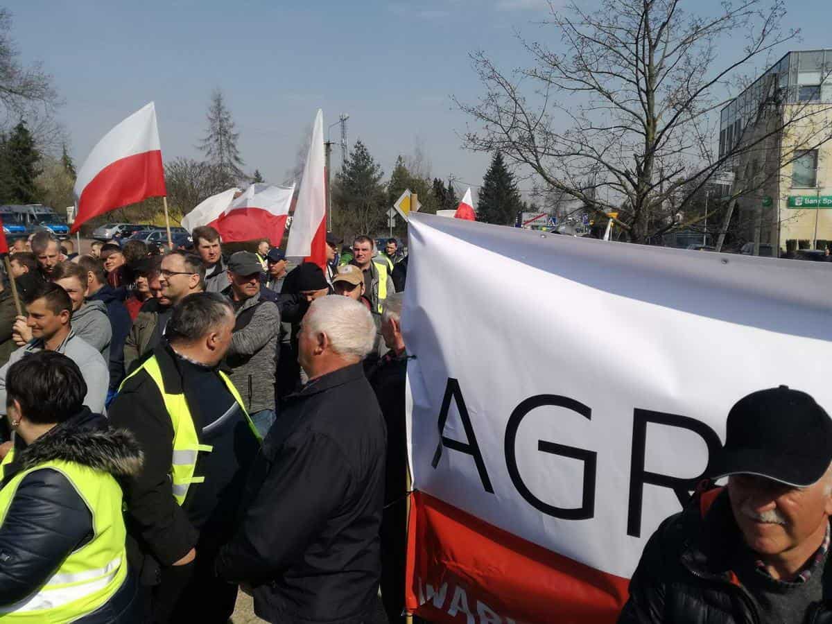 Sadownicy „przywitali” Premiera w Jasieńcu 