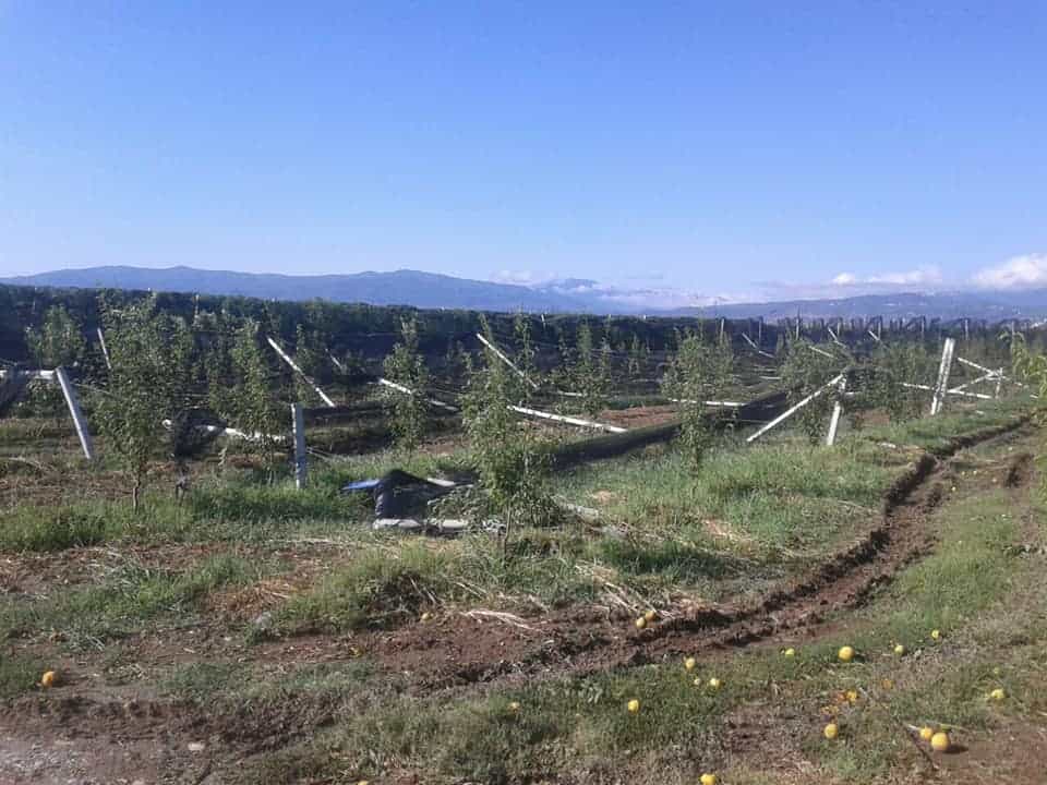 Niszczące burze w Grecji