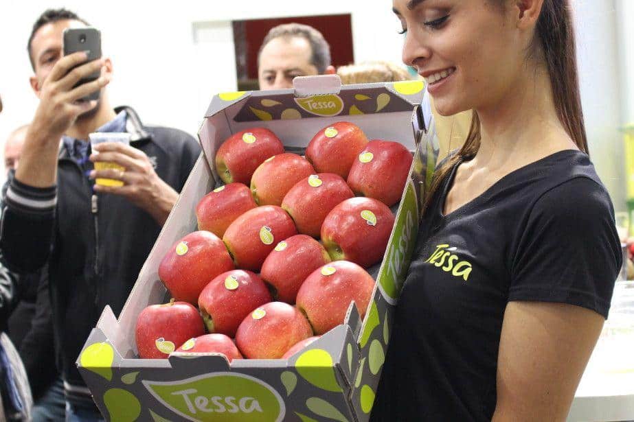 Tessa – nowa marka jabłek zaprezentowana na Interpoma 2018