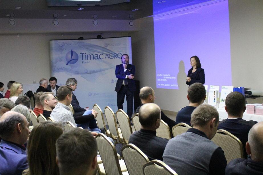 Sadowniczy VIP-room zorganizowany przez Timac Agro Polska