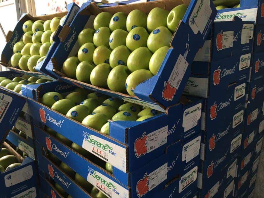 Ceny jabłek na rynkach hurtowych w Niemczech