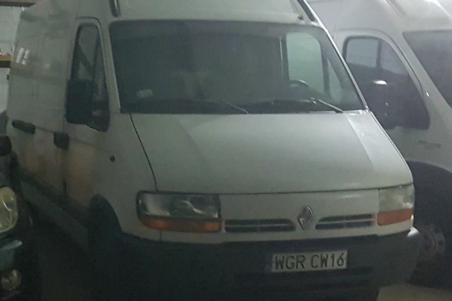 Kradzież auta dostawczego w gminie Mogielnica