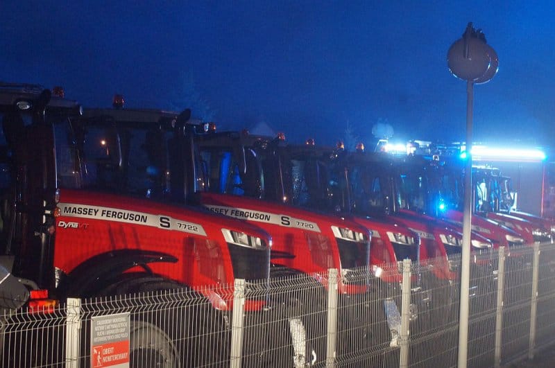 Lubelskie: Spłonął dealer maszyn rolniczych